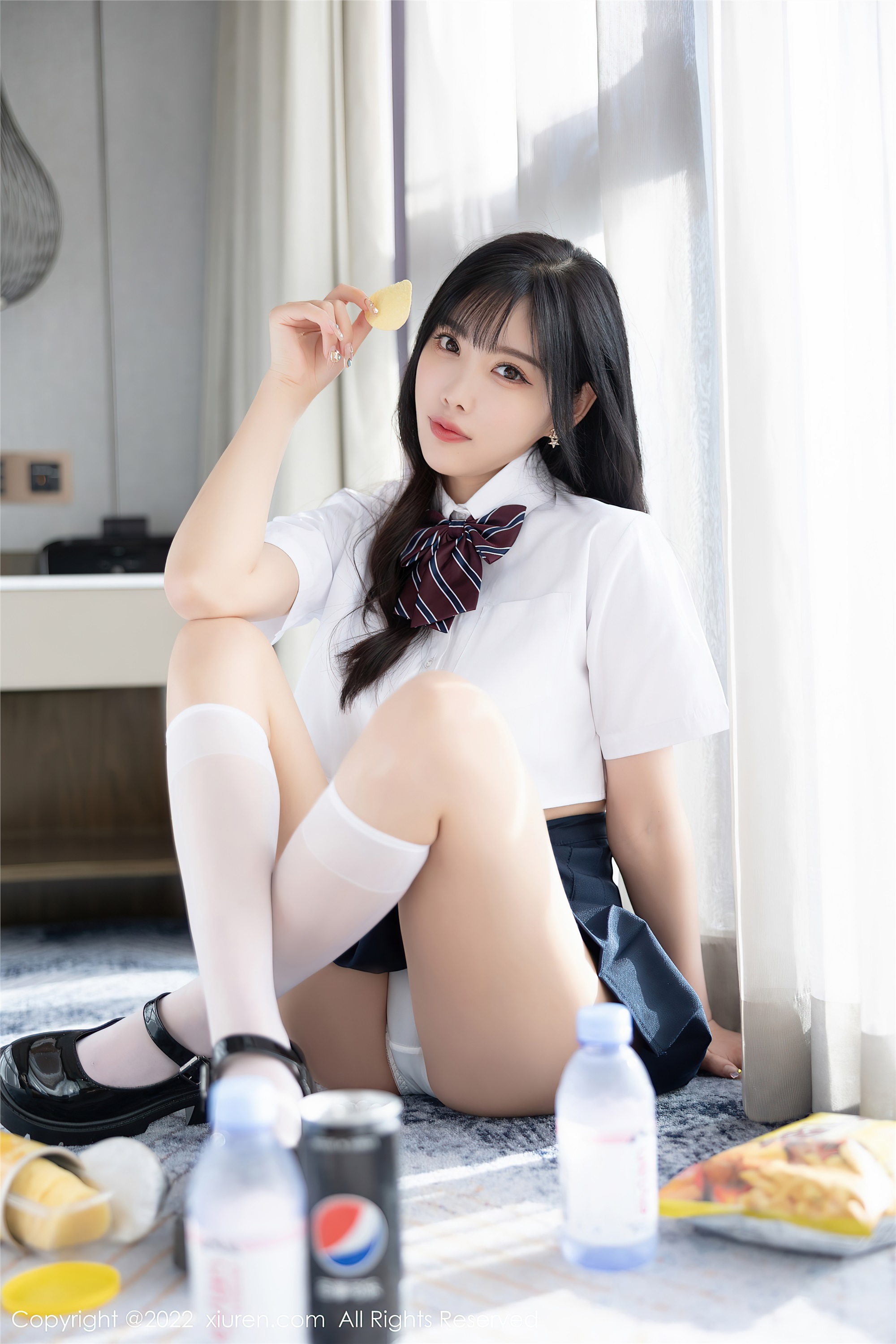 XiuRen秀人网  2022.07.26 No.5338 杨晨晨Yome 制服美臀